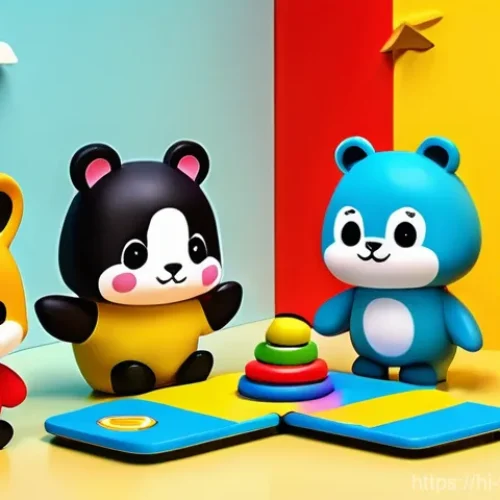 Home 1 베이비버스 콘텐츠의 사회적 영향 - **Prompt 1: Collaborative Learning Adventure**
A vibrant and cheerful scene depicting BabyBus ch...